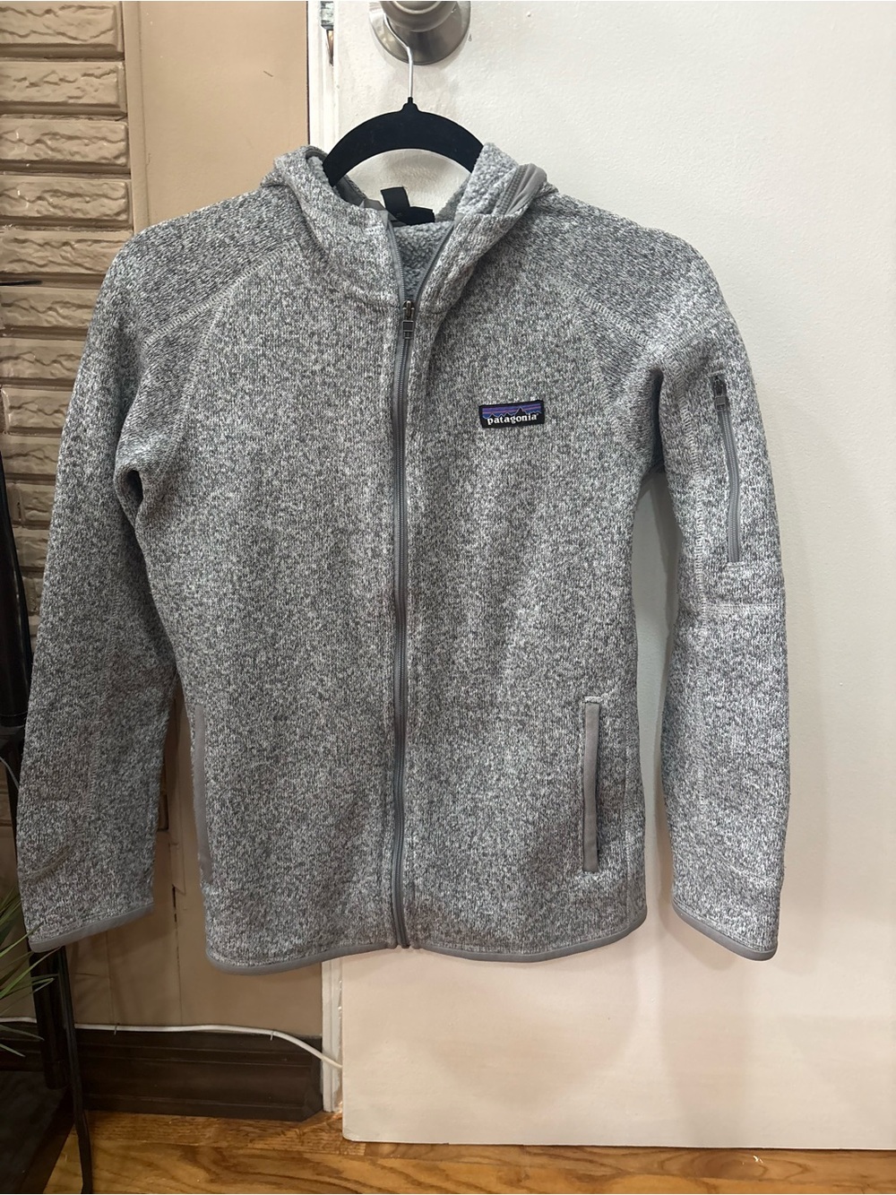 Patagonia Better Sweater Gray Hooded Full-Zip Jacket